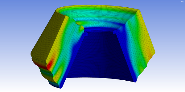 Displacement Field due to Radial Load